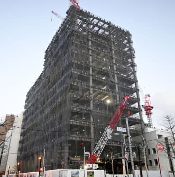 大成建、札幌の高層ビル施工不良　鉄骨に傾き、虚偽報告