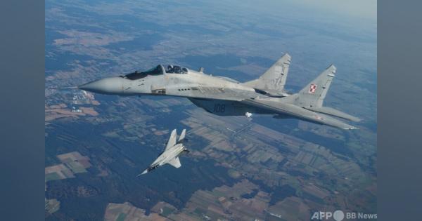 ポーランド、ウクライナに戦闘機供与へ NATO加盟国で初
