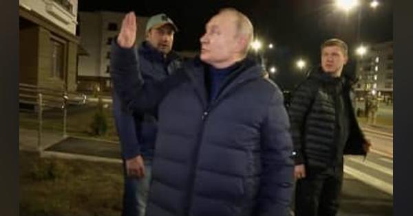 プーチン大統領が制圧地初訪問　マリウポリ、実効支配誇示