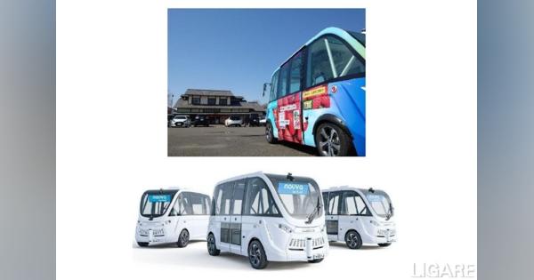 日本工営とマクニカ、自動運転バスを活用した実証を栃木県足利市で実施