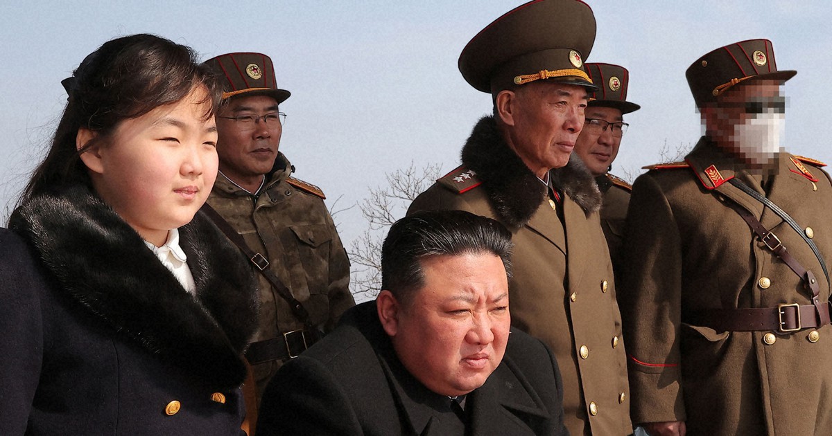 金正恩氏、核兵器による反撃想定訓練を現地で指導　朝鮮中央通信