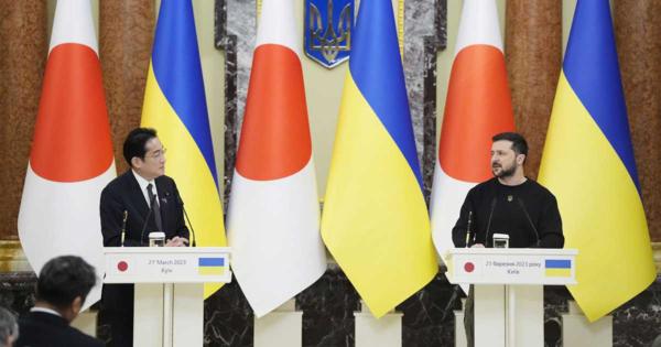 ゼレンスキー大統領「日本は国際秩序の守り手」、Ｇ７サミットにオンライン出席へ　岸田首相と会談