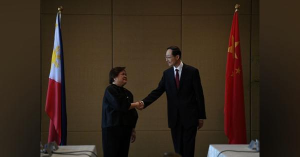 フィリピンと中国、海洋問題で協力表明　外務次官が対面協議