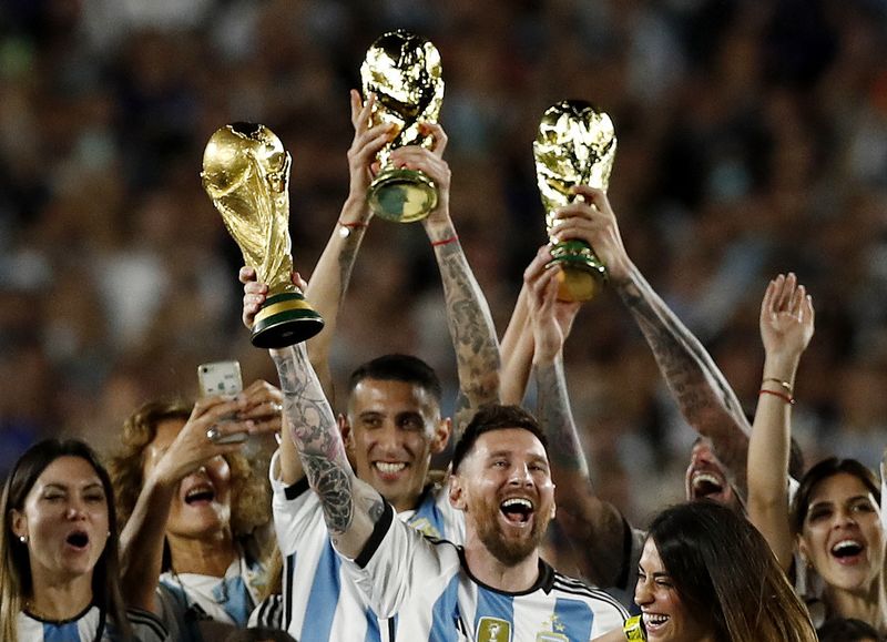 サッカー＝アルゼンチン代表の練習施設、「メッシ」に名称変更
