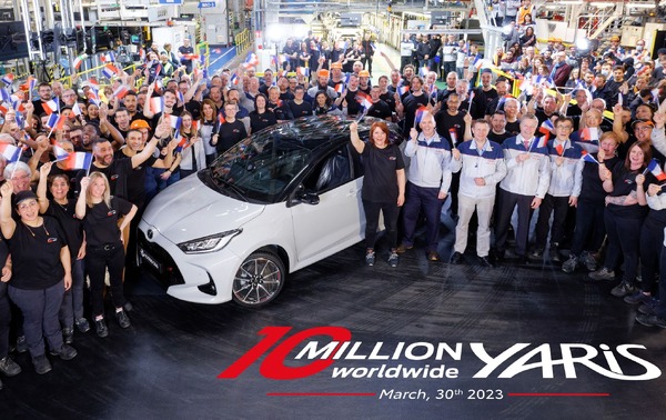 トヨタ ヤリス、世界販売1000万台目は「GRスポーツ」