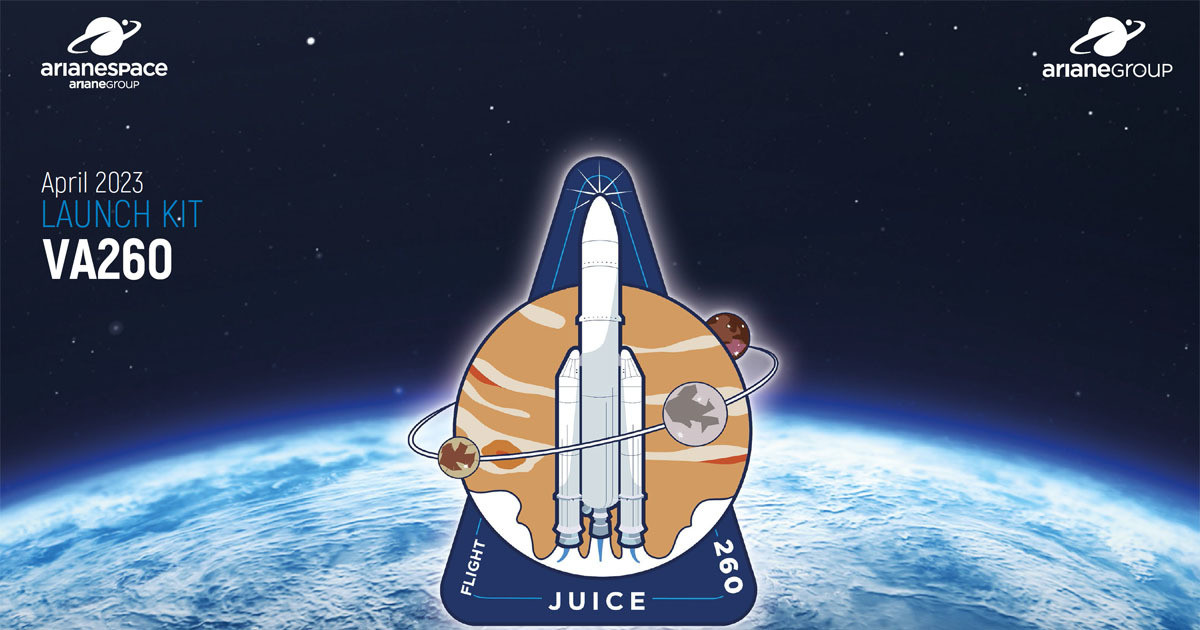 アリアンスペース、木星氷衛星探査機「JUICE」の打ち上げ日を4月13日に設定