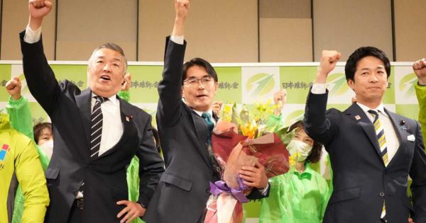 奈良知事選も維新が当選確実、大阪外で初の公認首長