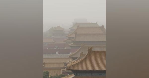 中国で大規模黄砂、4億人に影響　激しい砂嵐、大気汚染指数最悪に