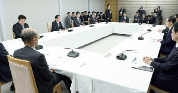 花粉症対策で初の閣僚会議　岸田首相、６月までに全体像取りまとめ指示