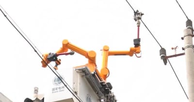 中国の送電大手、活線作業にAIロボットを活用