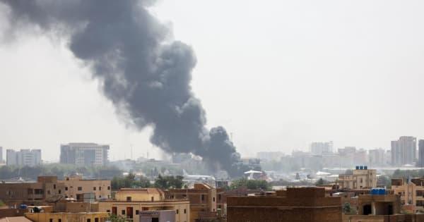 スーダン軍事衝突止まらず　24時間停戦表明も流動的