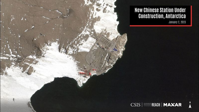 中国が南極で拠点拡大、新観測基地の建設再開＝米シンクタンク