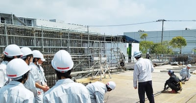 横須賀工業高建設科 建設業界が実習をサポート 年間プログラムで人材育成　横須賀市