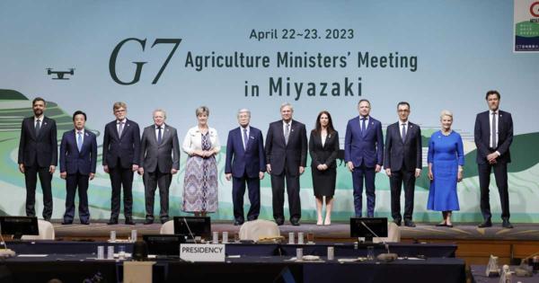 食料安保で協力強化　持続可能な農業推進　Ｇ７農相会合が開幕