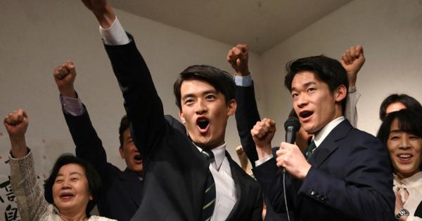 最年少26歳の市長誕生　兵庫・芦屋市長に高島崚輔氏が当選確実