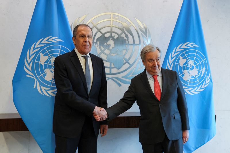 世界紛争リスク「歴史的な高さ」、国連事務総長がロシアを非難