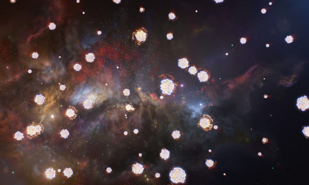 初代星が起こした超新星爆発の痕跡か？ 超大型望遠鏡VLTの観測で発見