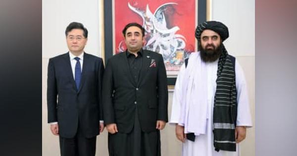 中国、アフガン開発強化　「一帯一路」取り込み示唆