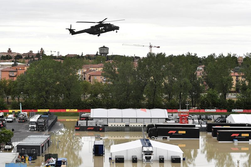 イタリア北部で洪水、9人死亡　Ｆ１レースが中止
