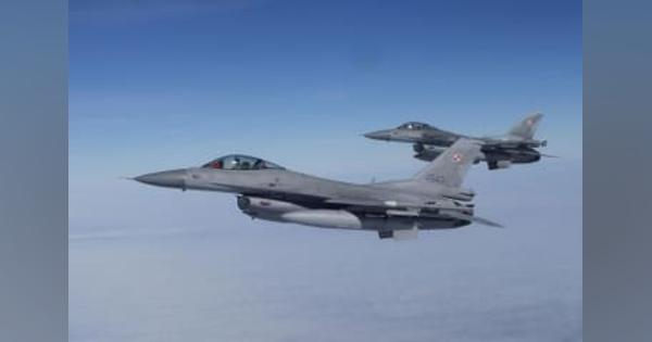 米大統領、F16供与容認に転換　ウクライナ操縦士の訓練承認