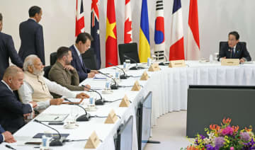 G7、対中経済関係の言及を充実　首脳声明、協調と対抗