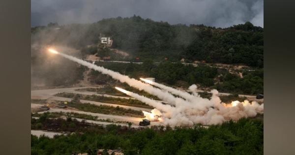 米韓、北朝鮮の「全面攻撃」想定した最大規模の実弾演習開始