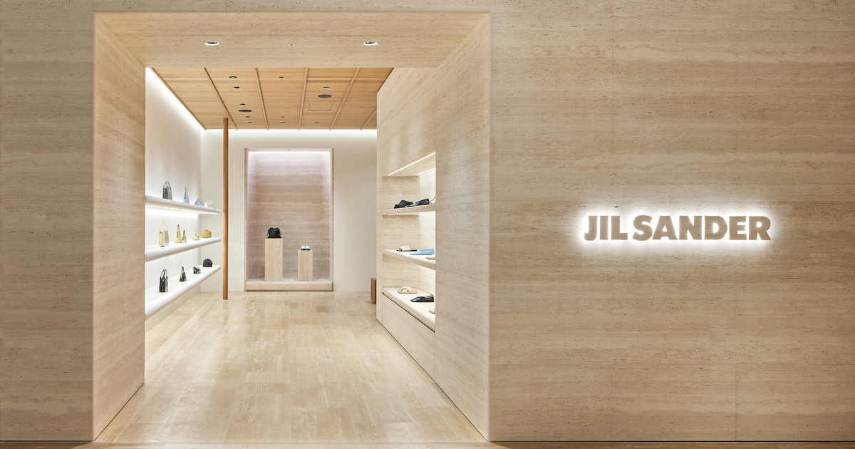 「ジル サンダー」が京都BALに関西最大規模の新店　日本と欧州のモダニズムを融合