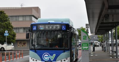 関東鉄道、EVバス2台　守谷・取手地区　6月1日から運行