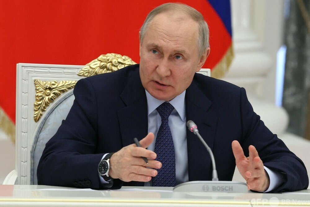 「ウクライナがロシア国民を脅迫」 プーチン氏、モスクワ攻撃を非難