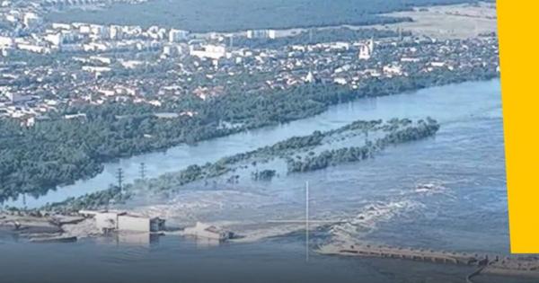 カホフカ水力発電所のダムを「ロシア軍が破壊」。ウクライナ軍が発表。多数の市町村で洪水被害の恐れ