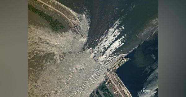 ウクライナのダム破壊、背後にロシアか　米情報が示唆＝報道