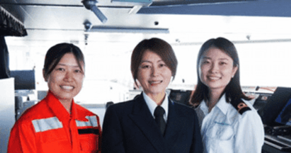 商船三井／国内初の女性船長が誕生、自動車船船長として勤務開始