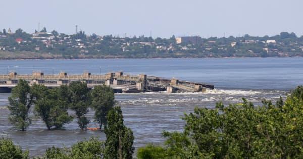 【解説】 ウクライナ南部のダム破壊、得するのは誰なのか