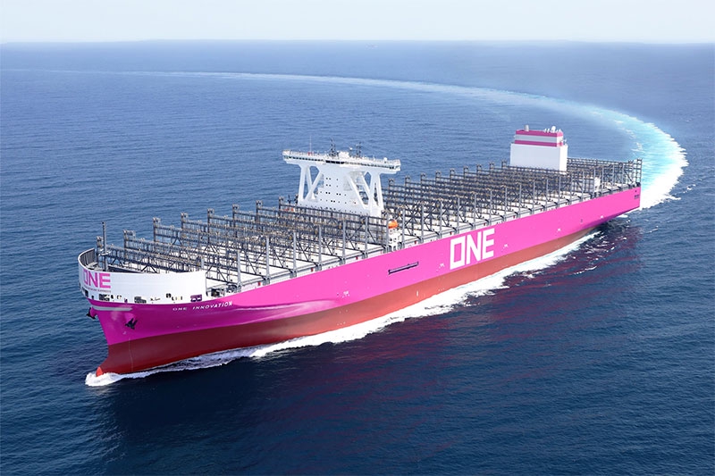 コンテナ船会社ONE、2年連続で純利益2兆円超え