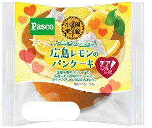フジ・リテイリング、マックスバリュ西日本、敷島製パンが「広島レモンのパンケーキ」を共同開発
