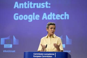 EU、グーグル競争法違反の見解　広告分野で競争阻害と指摘