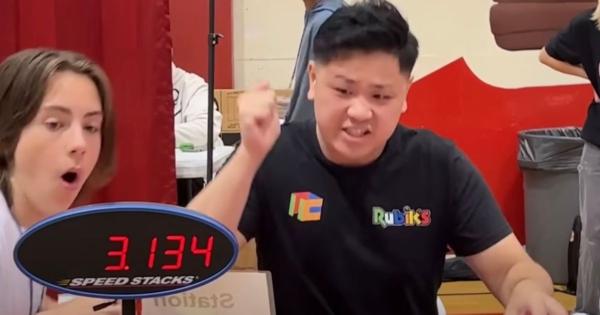 は、速すぎる...。ルービックキューブの世界最速記録が誕生。新記録はなんと3.13秒【動画】