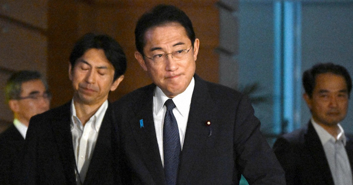 岸田内閣支持率33％、1カ月で12ポイント下落　毎日新聞世論調査