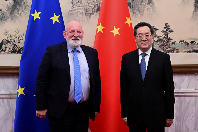 気候変動問題、中国との断固たる協力を＝欧州委の上級副委員長