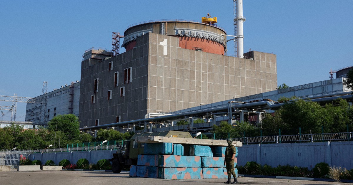 「ザポロジエ原発、屋根に爆発物」　IAEAは兆候なしと発表