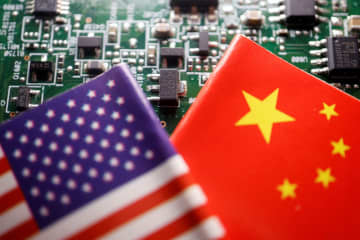米、中国の輸出規制「断固反対」　半導体材料、同盟国と協力
