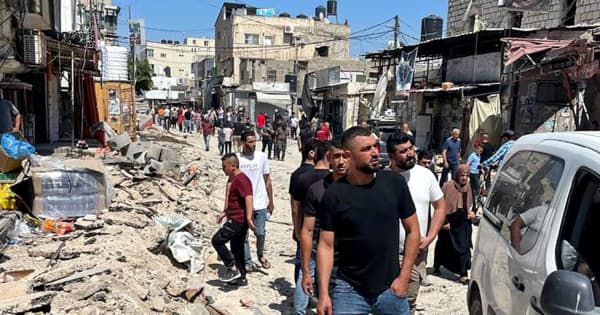 ジェニン難民キャンプ現地ルポ　イスラエル軍が街を破壊、住民はさらなる攻撃におびえる