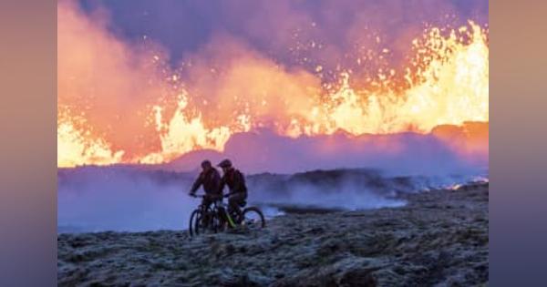 アイスランド首都で火山噴火　住民に危険なく「勢い弱まる」