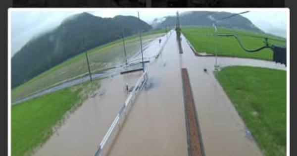 【大雨】北陸道、福井県内の通行止めは上下線とも解除　7月13日午前中に大雨で一時不通に