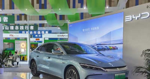 中国の自動車生産・販売、1～6月は大幅増