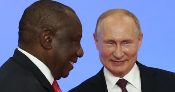 プーチン氏逮捕は「ロシアへの宣戦布告」と南ア大統領　BRICSサミットを控え