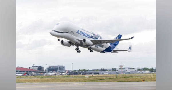 楽天市場】エアバス ベルーガ XL 模型飛行機 300-600ST クジラ 5