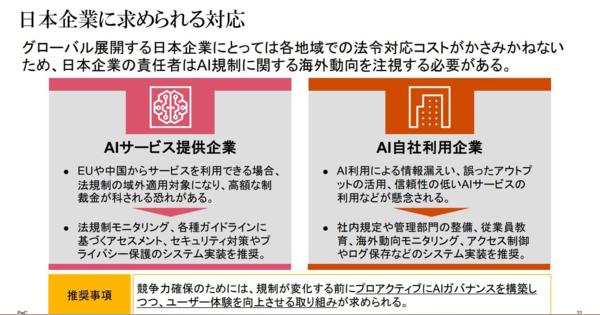 乗り遅れた日本、生成AIを巡る日米欧中の規制動向