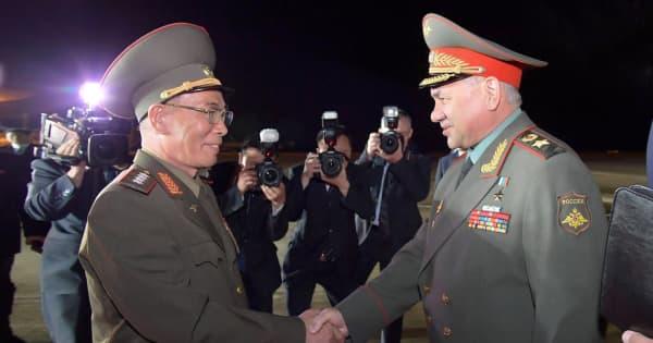 ロシア国防相が北朝鮮入り、コロナ後初の外国要人　朝鮮戦争休戦70年行事に出席へ