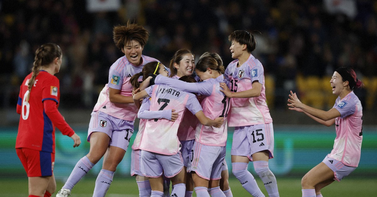 なでしこジャパン、ノルウェーに勝ち8強進出　サッカー女子W杯